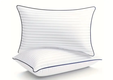 Bed Pillows Stripe, 1pack (Option: 43x66cm)