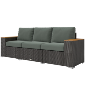 Sofa Chair (Option: Brown Dark Gray)